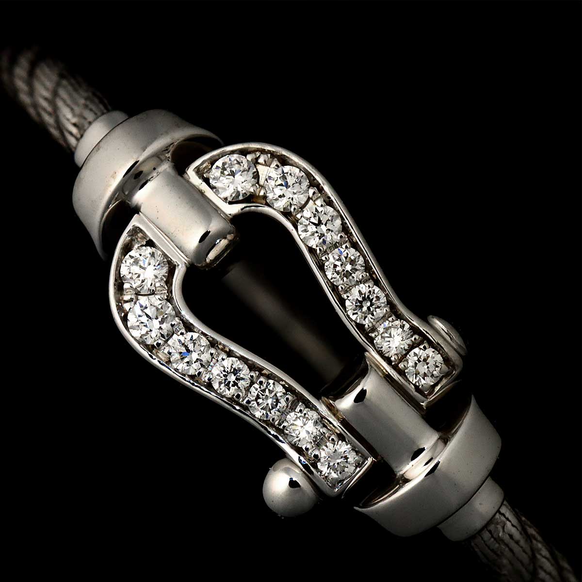 Force 10 Diamond Ring SM 18K White Gold 750 size52 5.75-6(US)