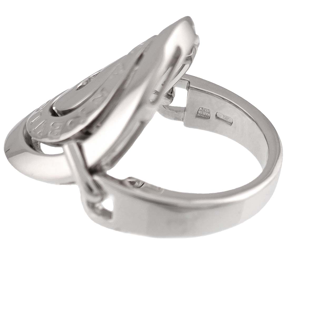 Astrale Cerchi Ring 18K K18 WG 750 size6.25-6.5(US)
