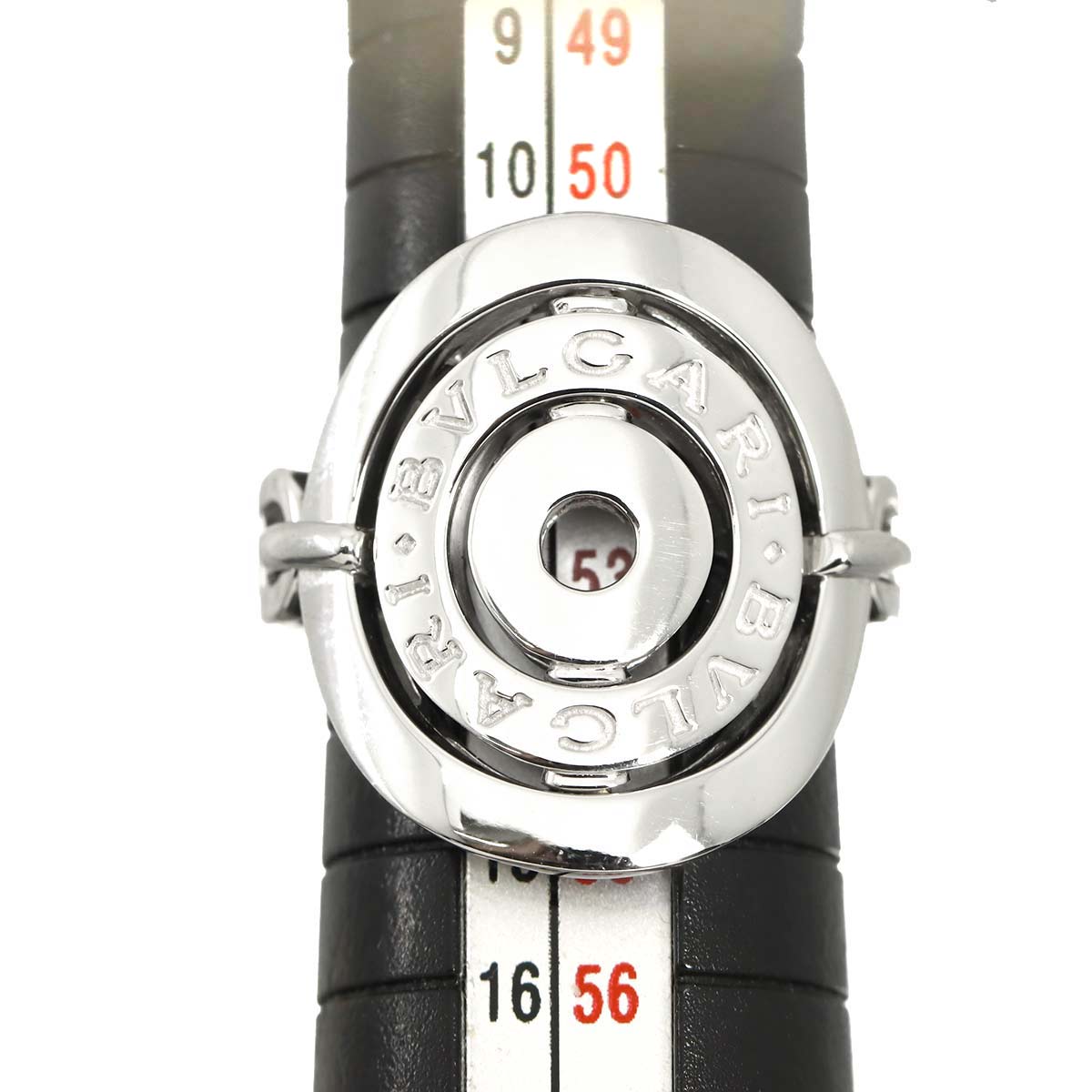 Astrale Cerchi Ring 18K K18 WG 750 size6.25-6.5(US)