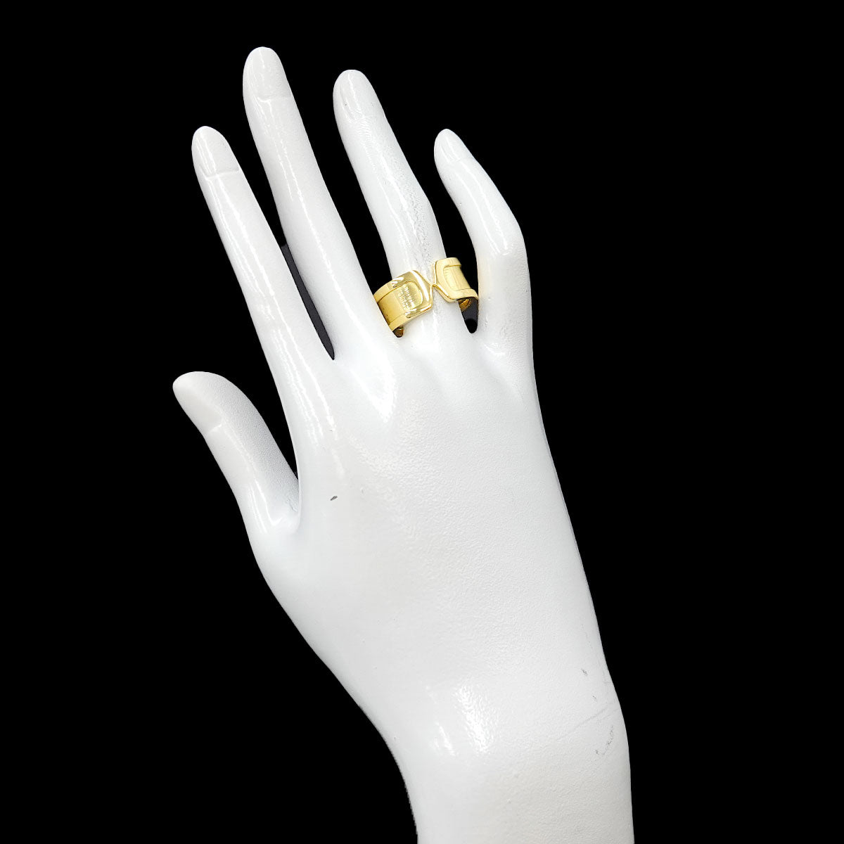 C2 Ring 18K YG 750 size59 8.25(US)