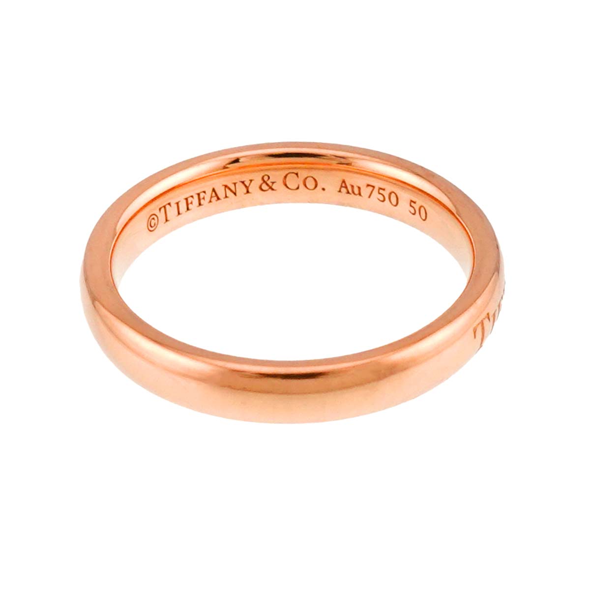 Ring 18K Pink Gold 750 Size3.25(US)