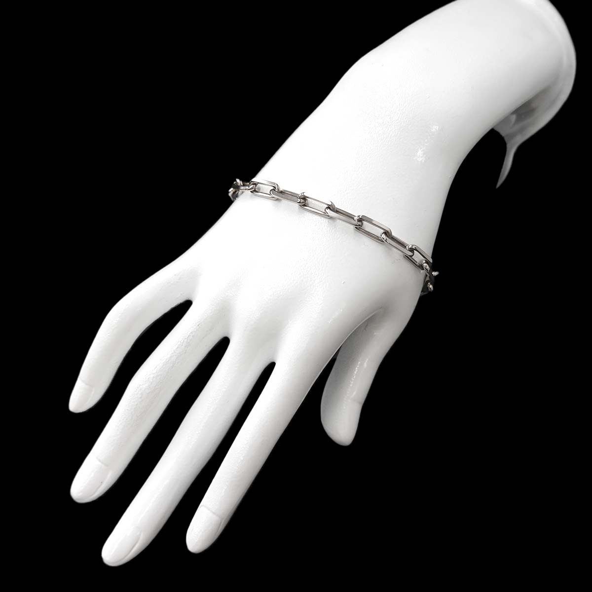 Santos Bracelet MM 18K White Gold 750