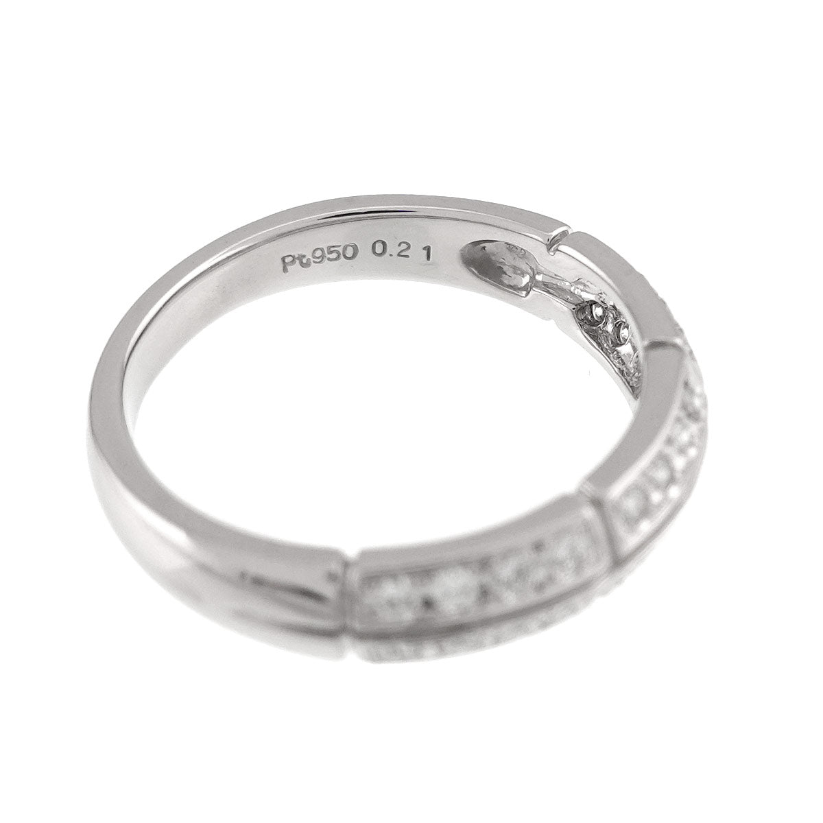Diamond 0.21ct Ring Platinum Size6.25-6.5(US)