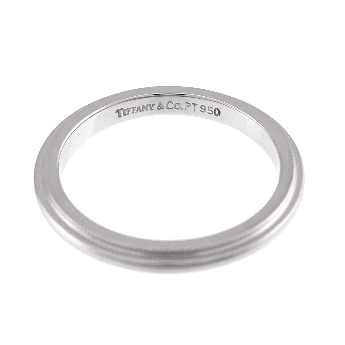 Milgrain Band Ring Pt Platinum Size4.5(US)