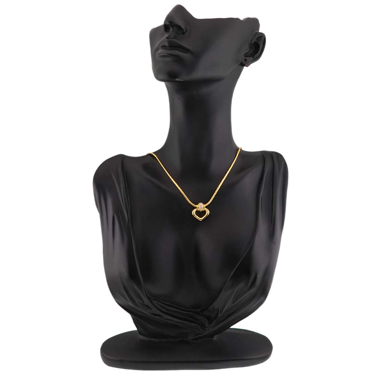 Diamond 0.32ct Necklace 18K YG 750
