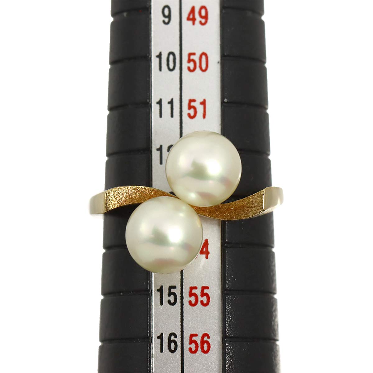 Aurora Akoya Pearl 7.4mm Ring 18K PG 750 Size6.25-6.5(US)