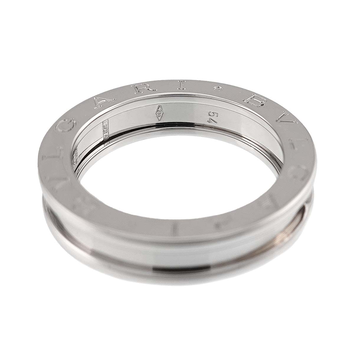 B-zero1 1Band Ring 18K WG 750 size54 6.5-6.75(US)