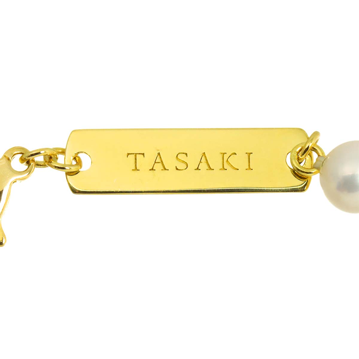 Freshwater pearl 5.0-4.5mm Bracelet 18K YG 750