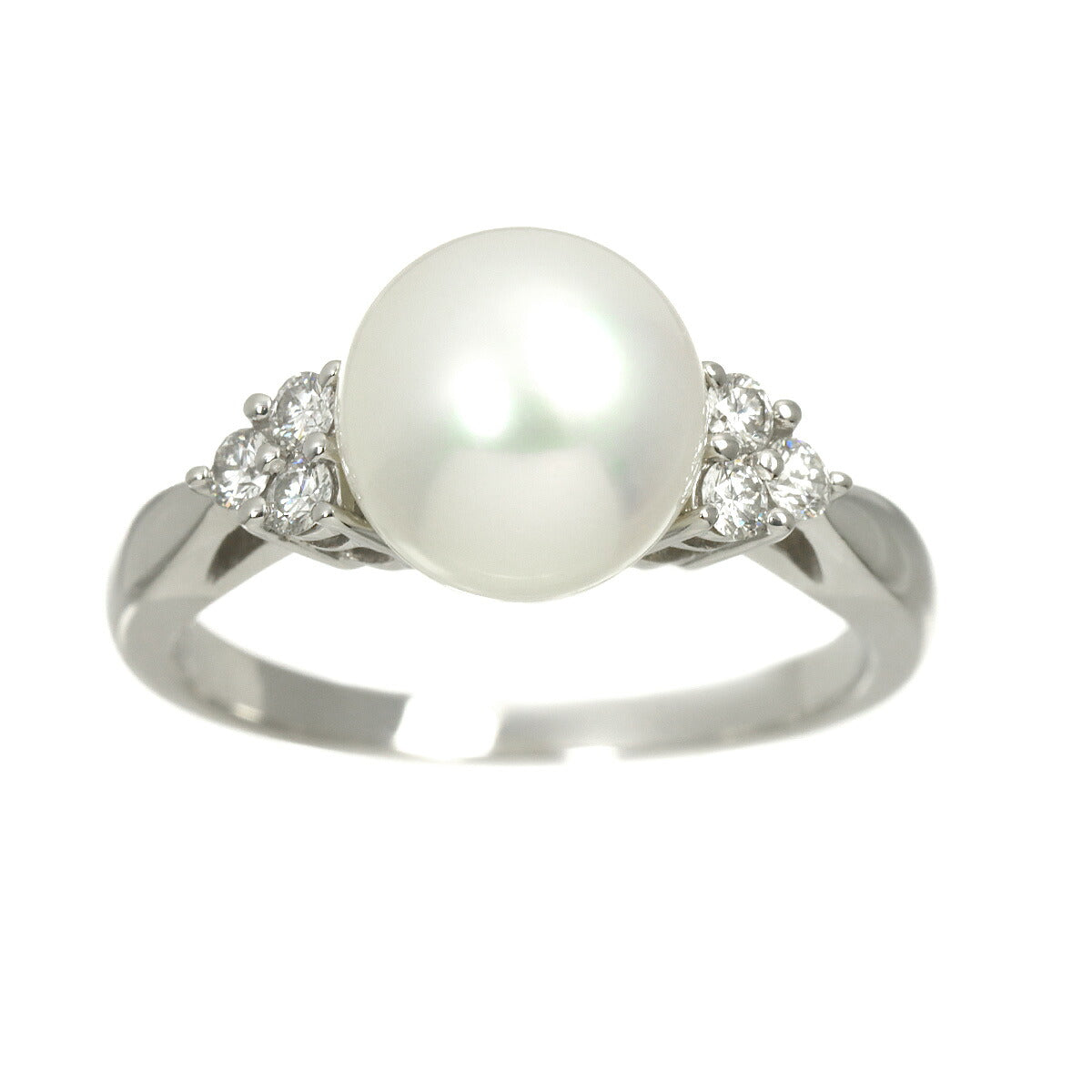 Akoya Pearl 8.5mm Ring Platinum size5.5-5.75(US)