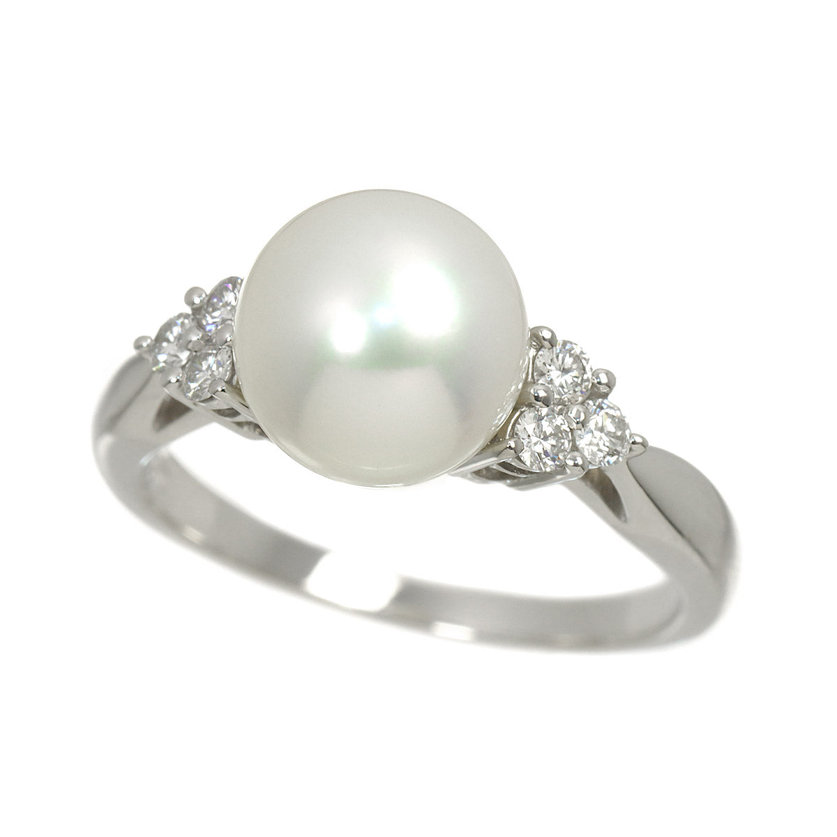Akoya Pearl 8.5mm Ring Platinum size5.5-5.75(US)