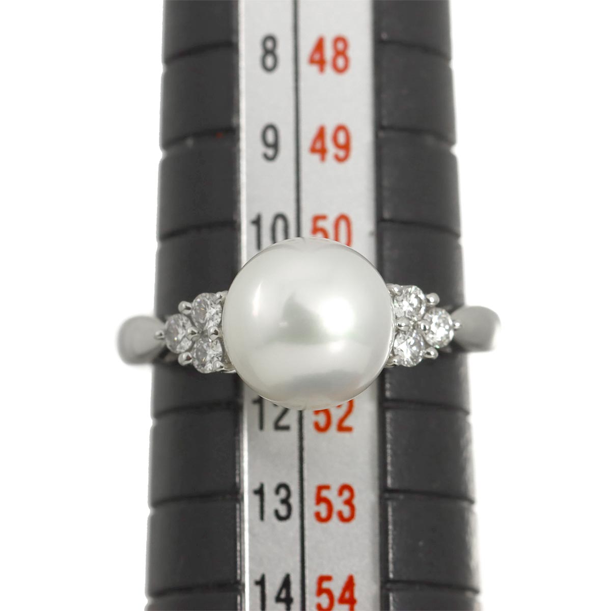 Akoya Pearl 8.5mm Ring Platinum size5.5-5.75(US)