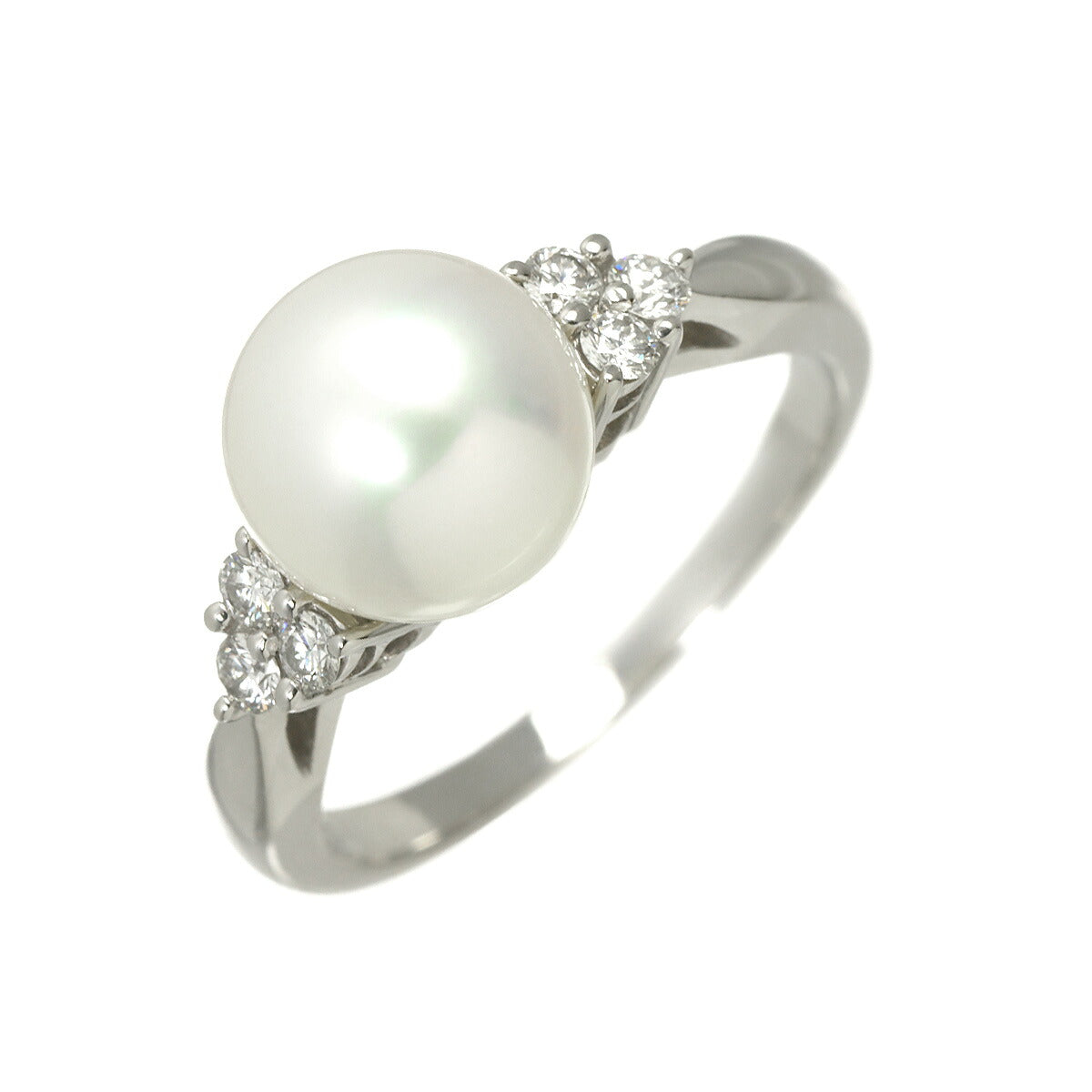 Akoya Pearl 8.5mm Ring Platinum size5.5-5.75(US)