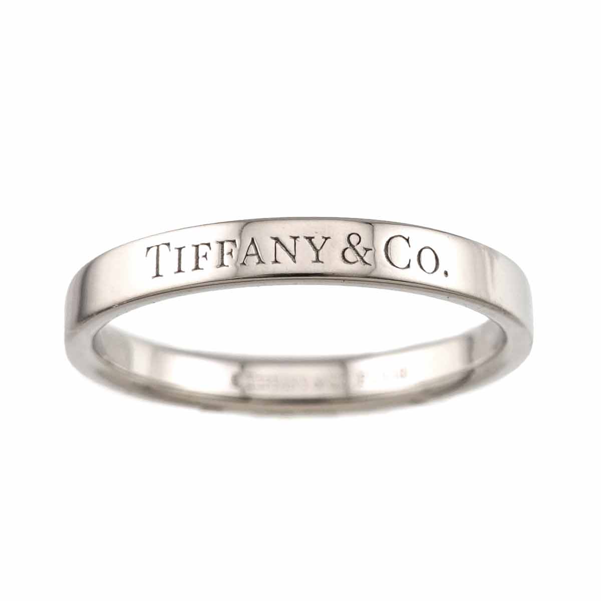 Flat Band Ring Platinum Size8-8.25(US)