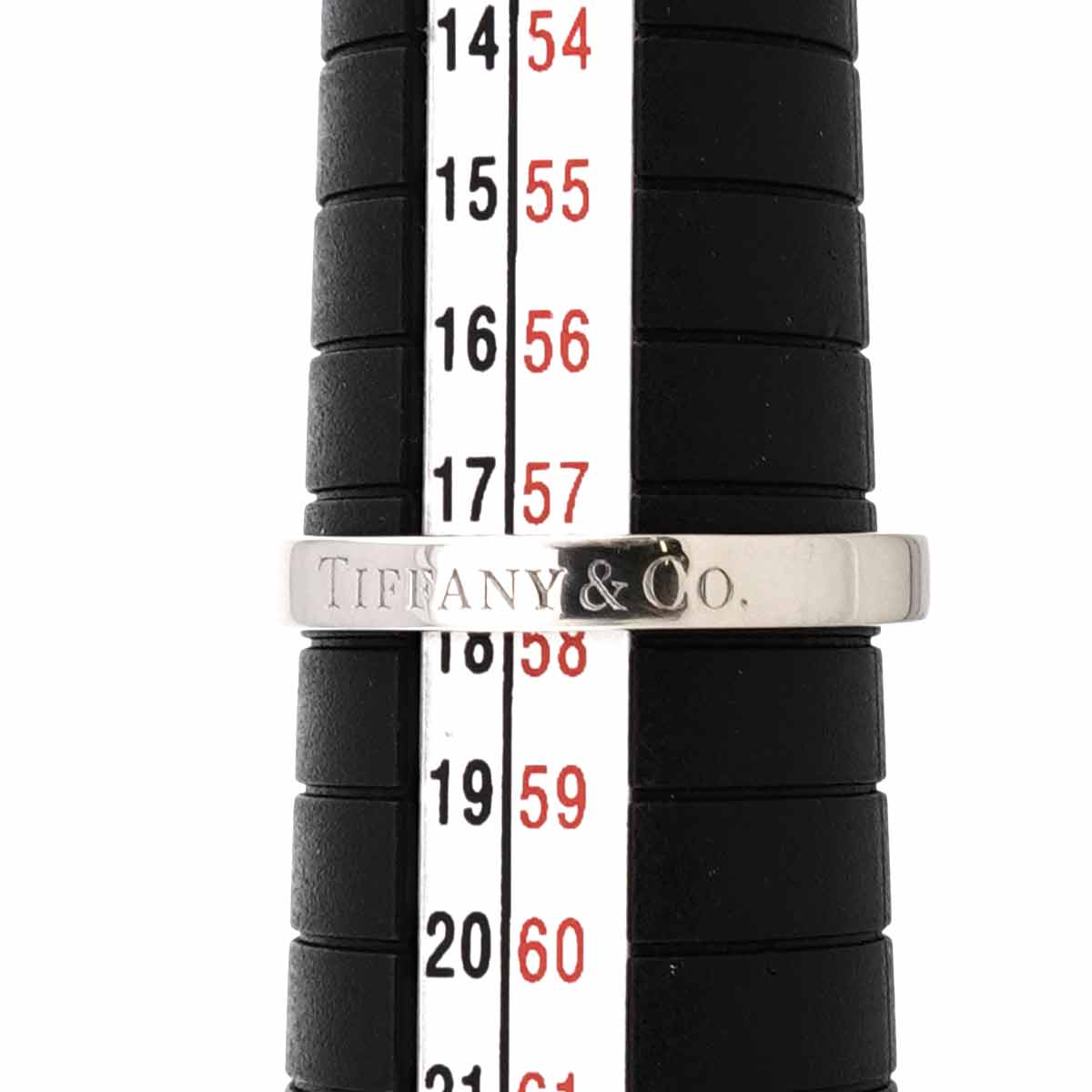 Flat Band Ring Platinum Size8-8.25(US)