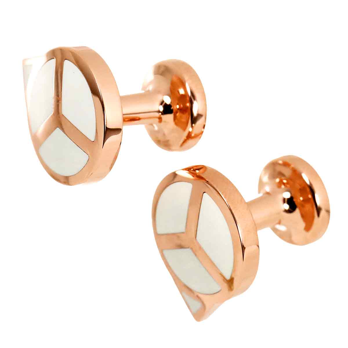 Cuff links 18K PG 750