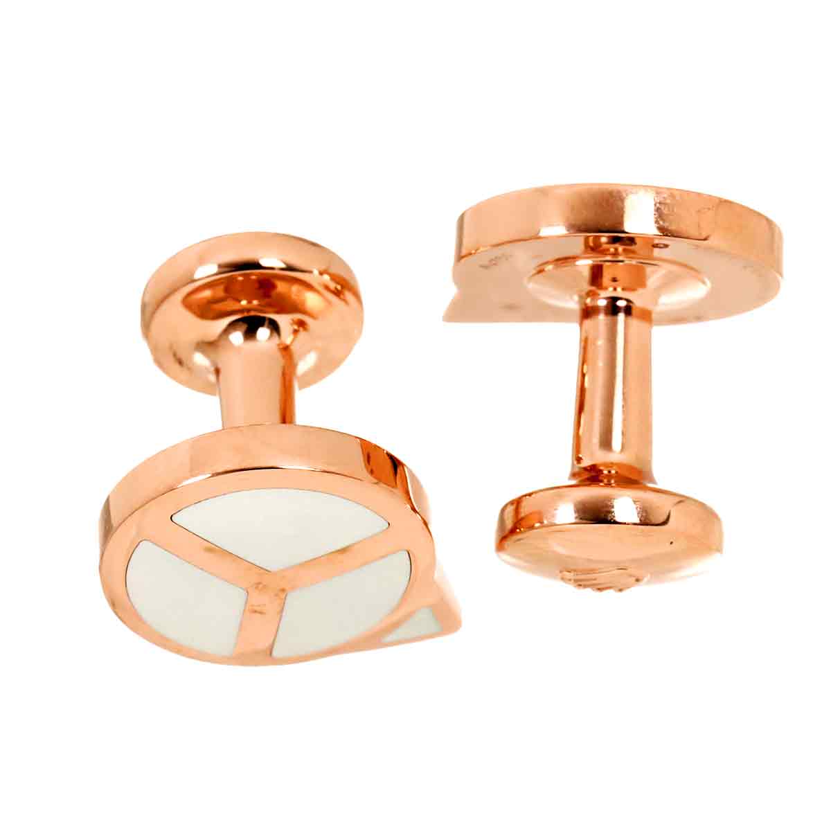 Cuff links 18K PG 750