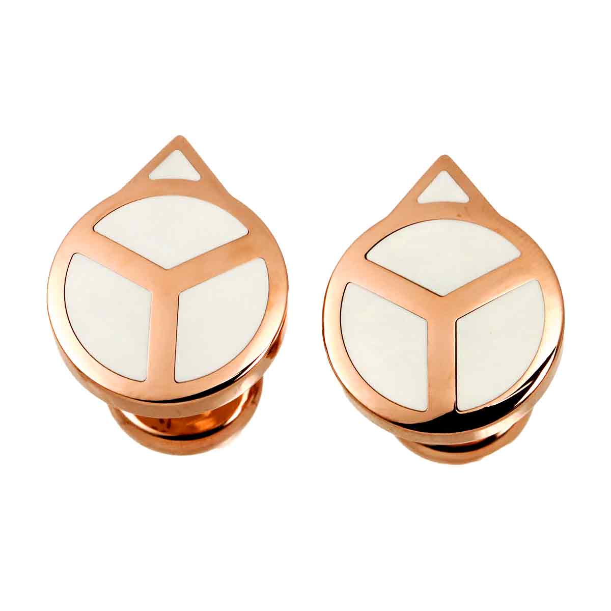 Cuff links 18K PG 750