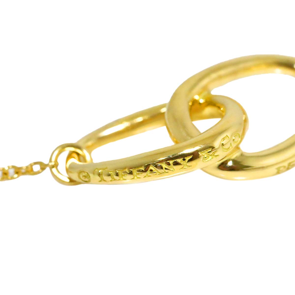 Double Loop Necklace 18K Yellow Gold 750