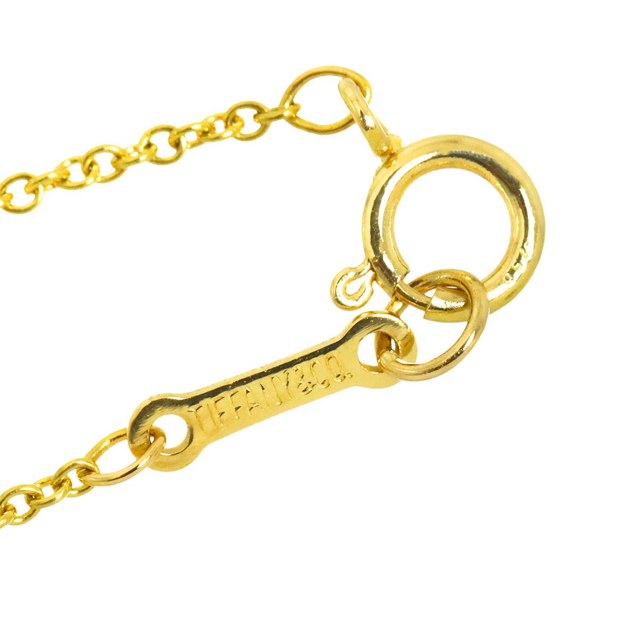 Double Loop Necklace 18K Yellow Gold 750