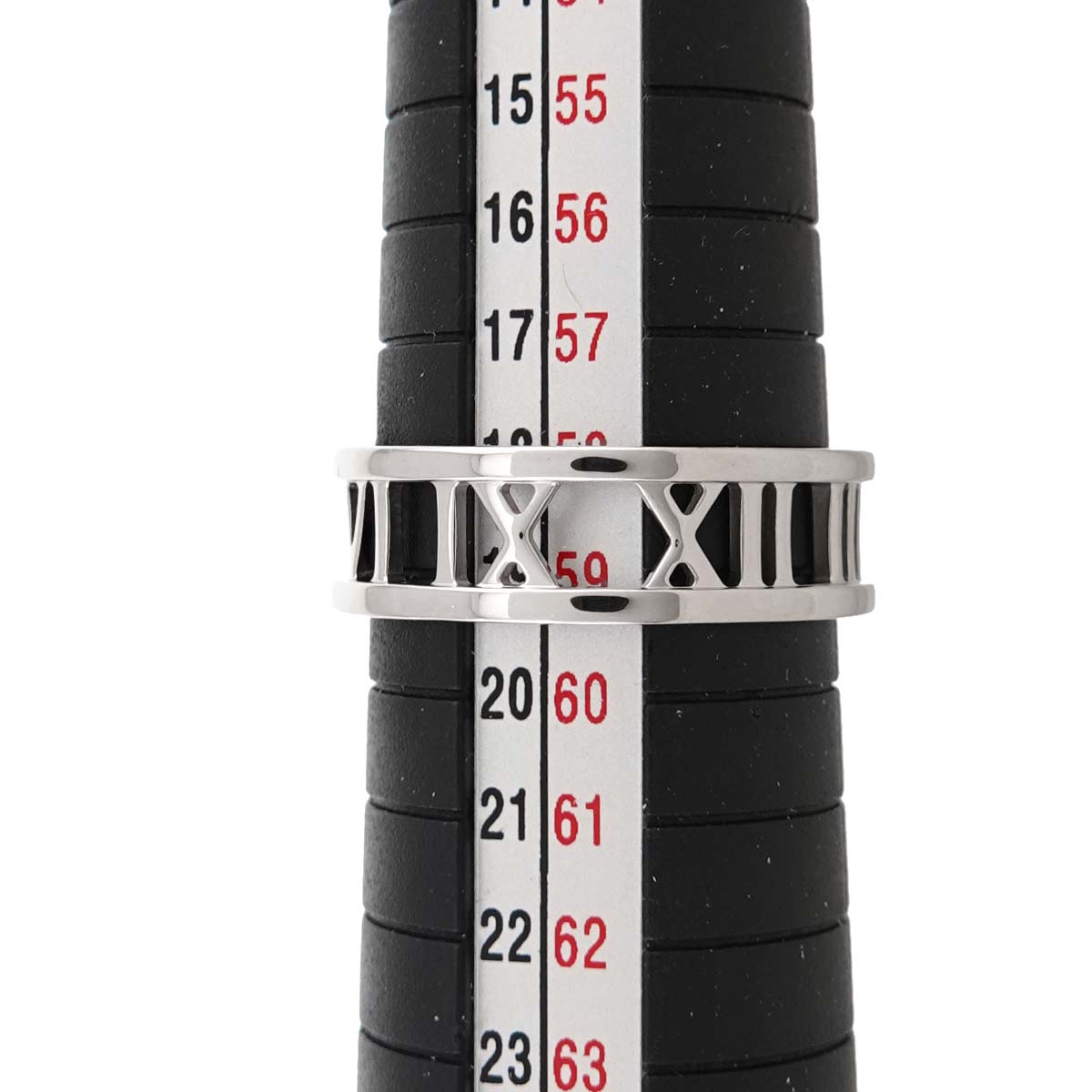 Atlas Open Ring 18K White Gold 750 size8.25-8.75(US)