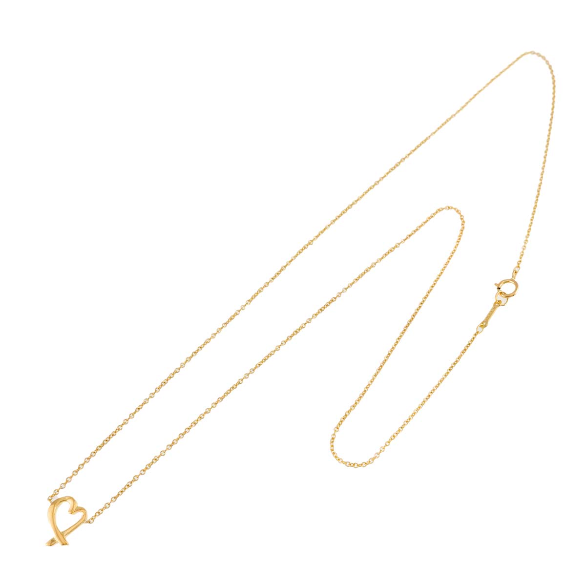 Loving Heart Necklace 18K Yellow Gold 750