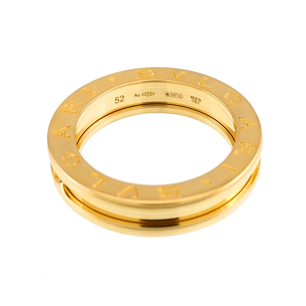B-ZERO1 1 Band Ring 18K YG 750 Size52 5.75-6(US)