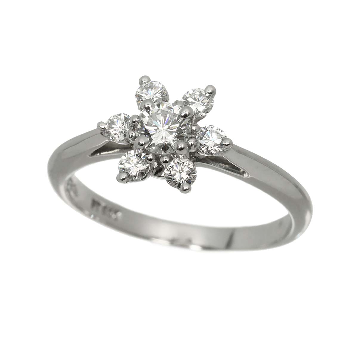 Diamond Ring Platinum Size5-5.25(US)