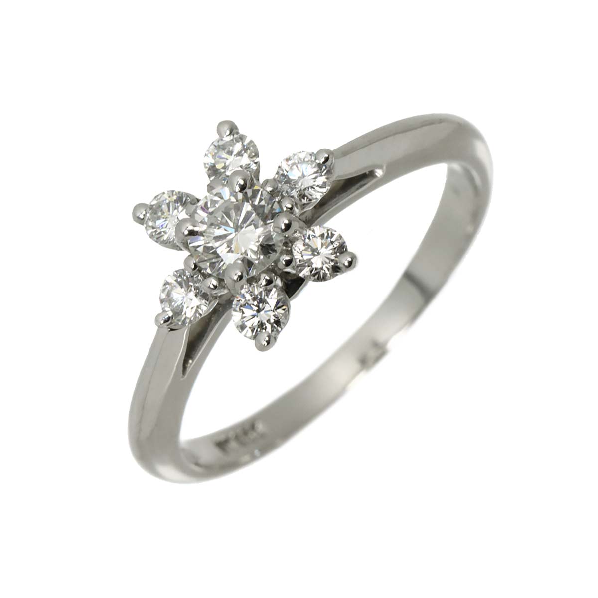 Diamond Ring Platinum Size5-5.25(US)