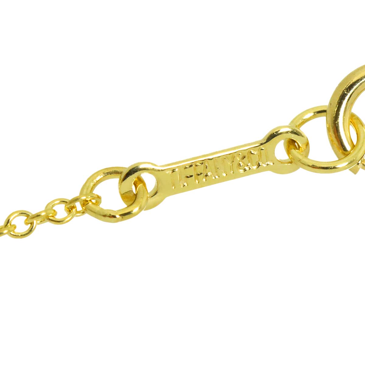 X Necklace 18K Yellow Gold 750