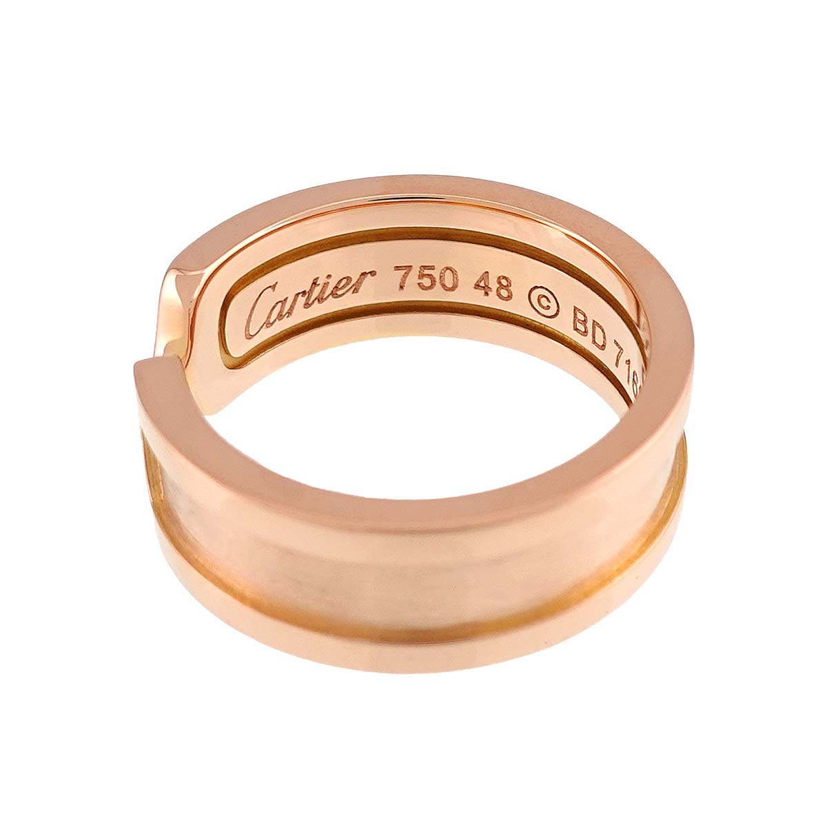 C2 SM Ring 18K PG 750 size48 4-4.5(US)