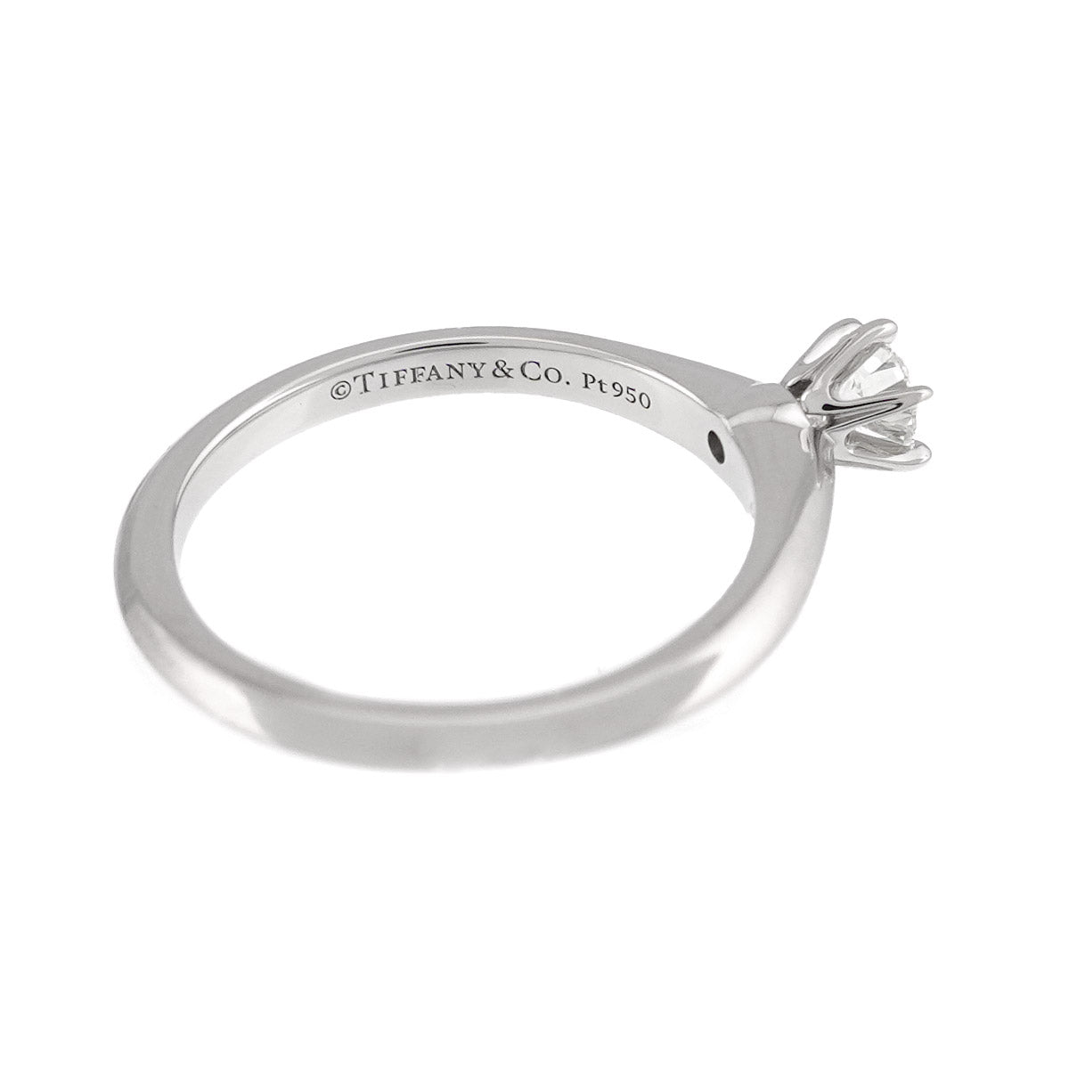 Diamond 0.23ct Ring Pt size4.75-5(US)