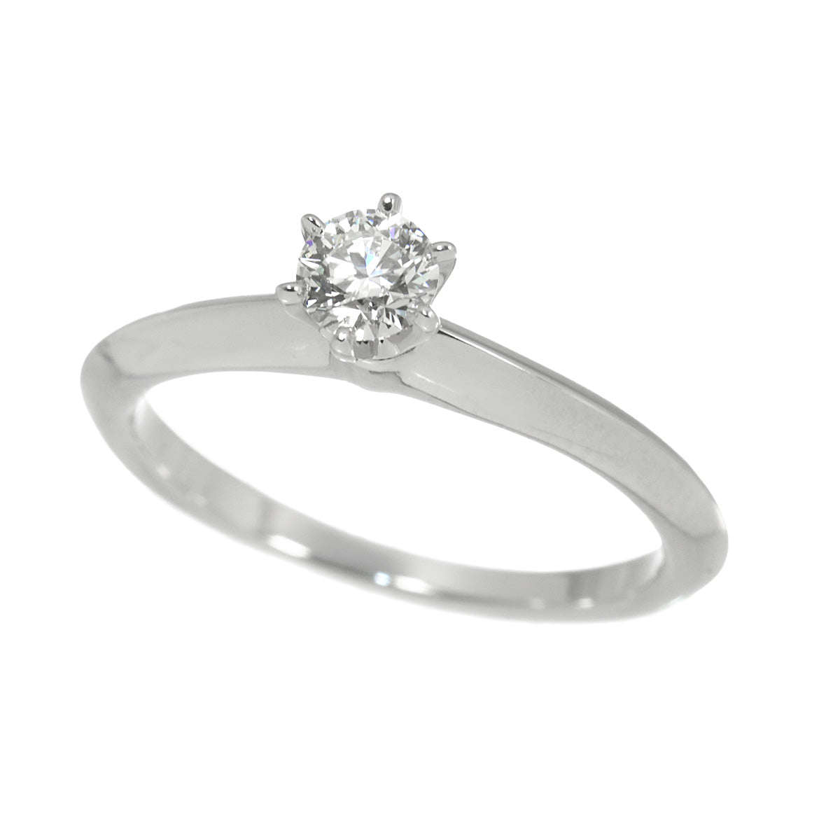 Diamond 0.23ct Ring Pt size4.75-5(US)