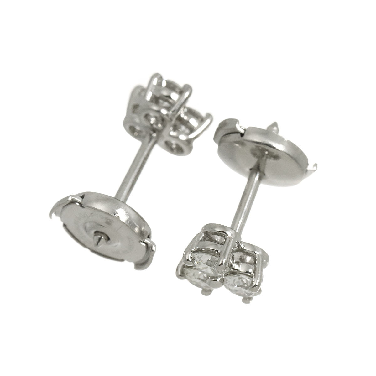 Aria Diamond Earrings Pierced Platinum