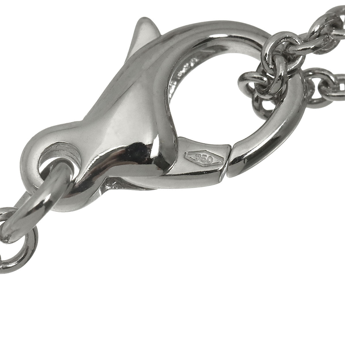 B-zero1 Element Necklace 18K WG White Gold 750