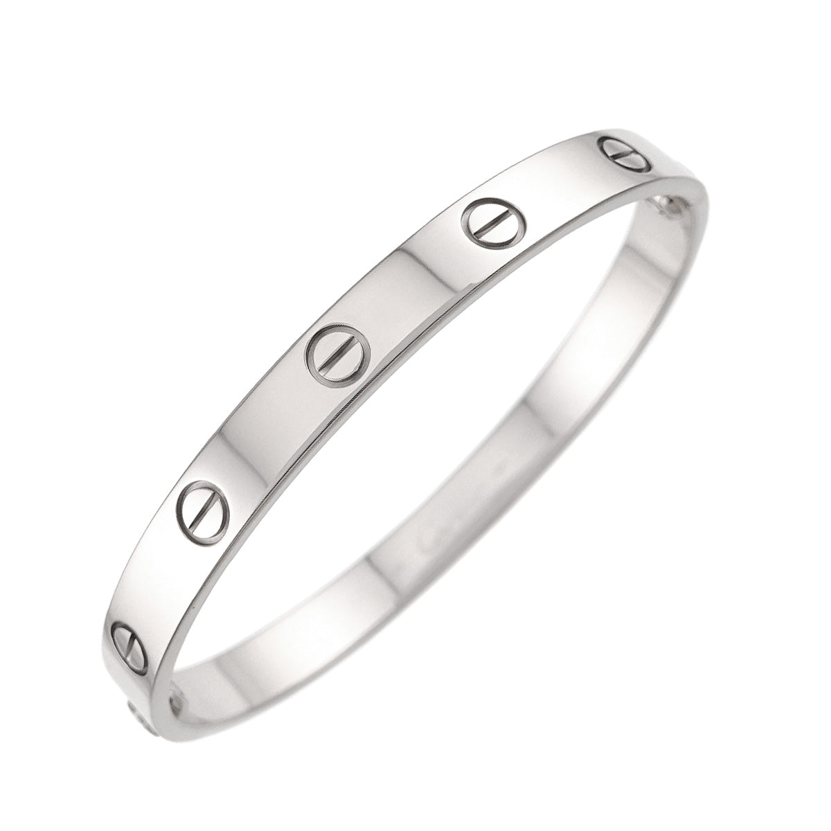 Love Bracelet Bangle 18K WG 750 Size17