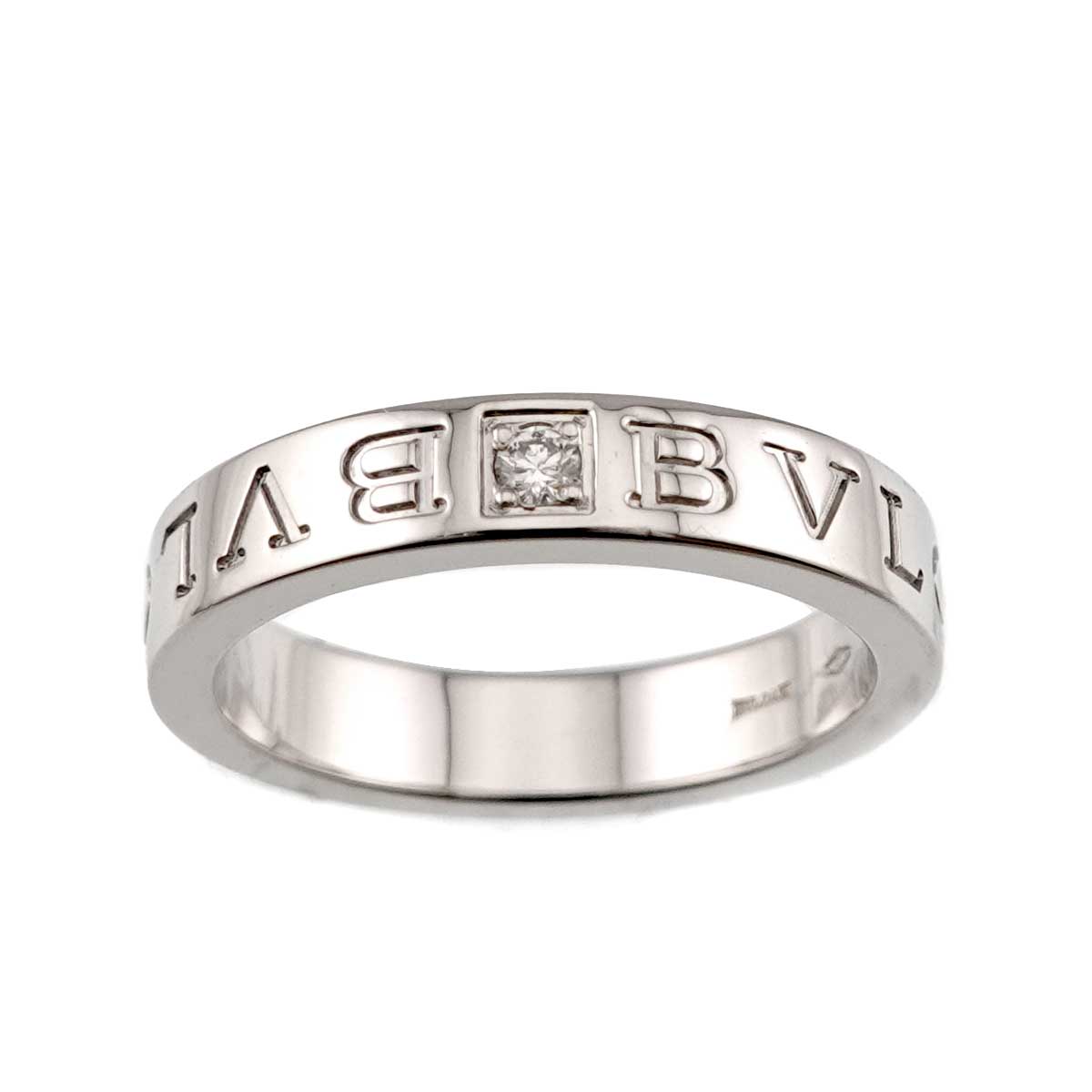 B-ZERO1 Diamond Ring 18K WG 750 size6.75-7.25(US)