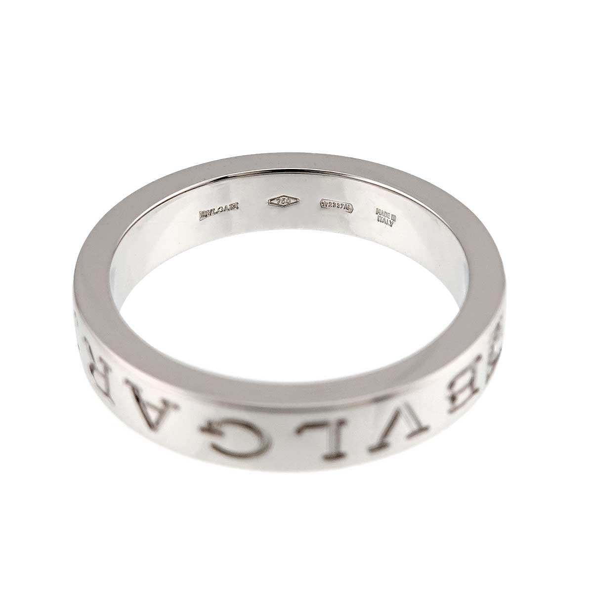 B-ZERO1 Diamond Ring 18K WG 750 size6.75-7.25(US)