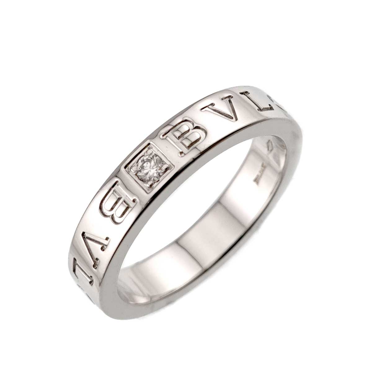 B-ZERO1 Diamond Ring 18K WG 750 size6.75-7.25(US)