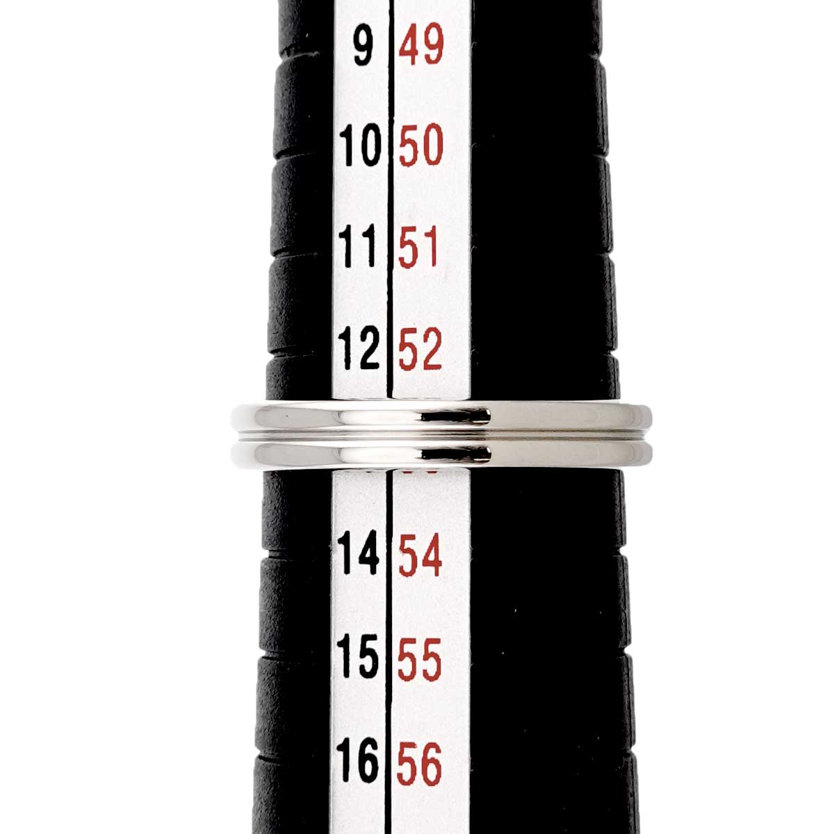 Godron Ring Pt Platinum Size53 6.25-6.5(US)