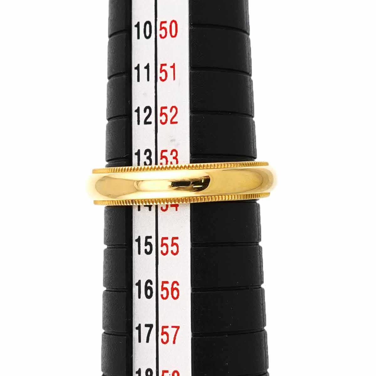 Milgrain Band Ring 18K YG 750 Size6.5-6.75(US)