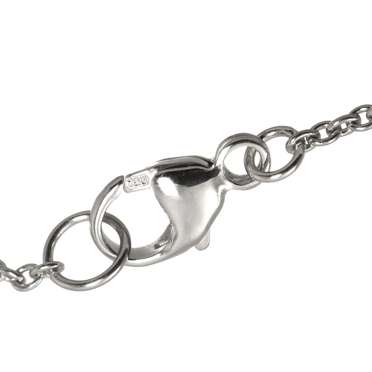 Fusion Diamond Necklace 18K WG 750