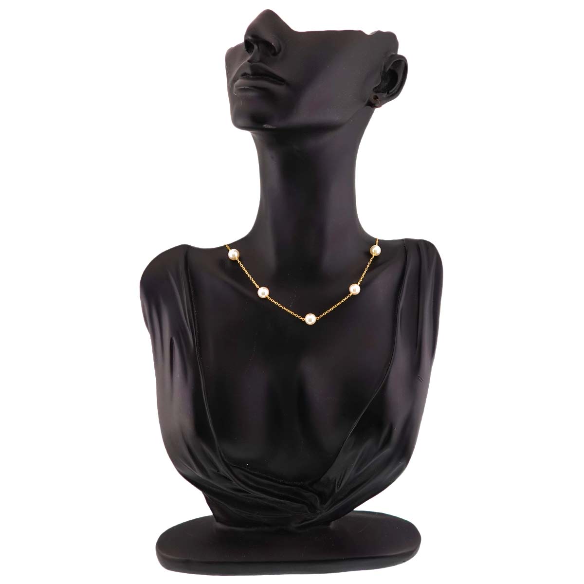 Akoya Pearl 6.7-6.5mm Necklace 14K YG 585
