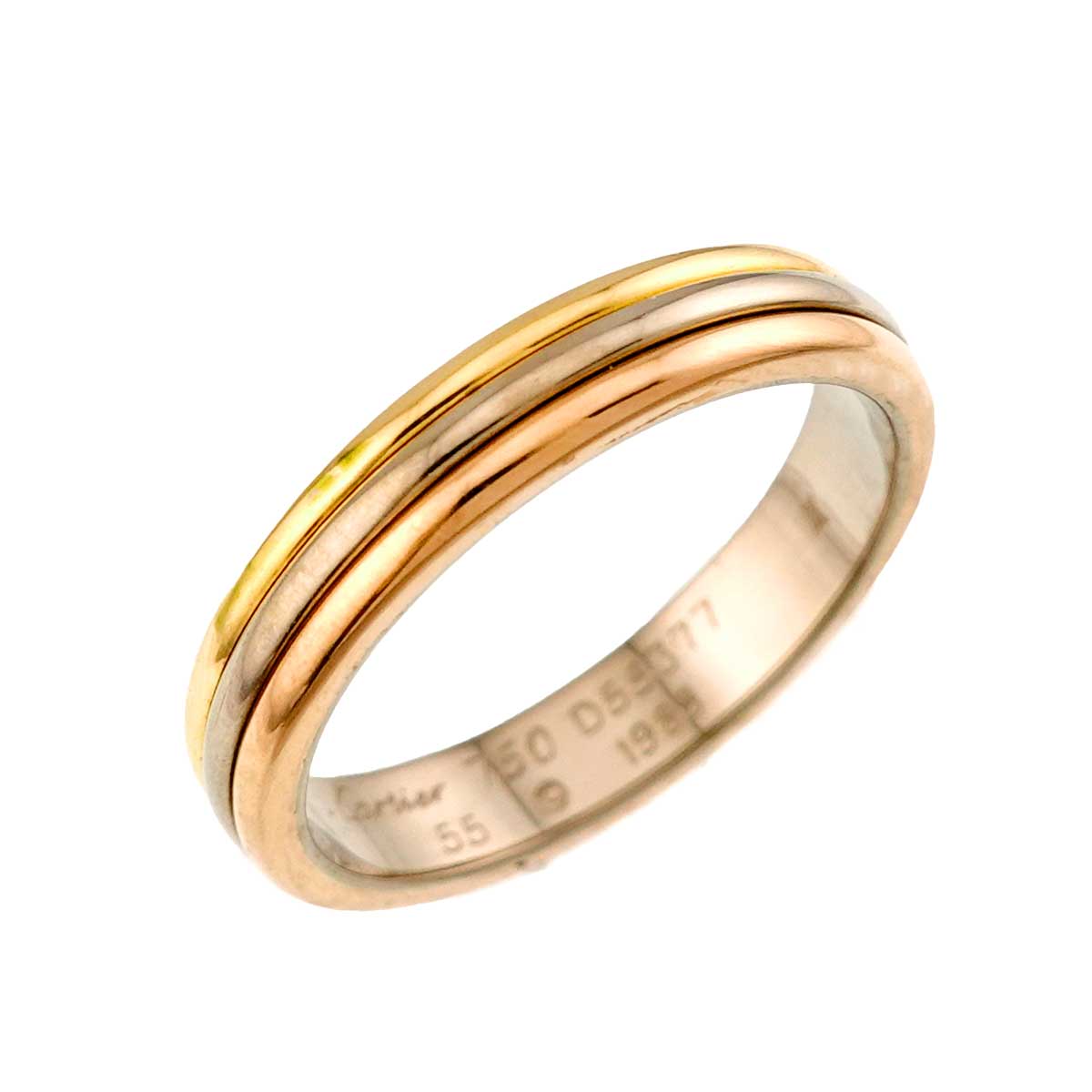 Vendome Ring 18K YG WG PG 750 size55 6.75-7.25(US)