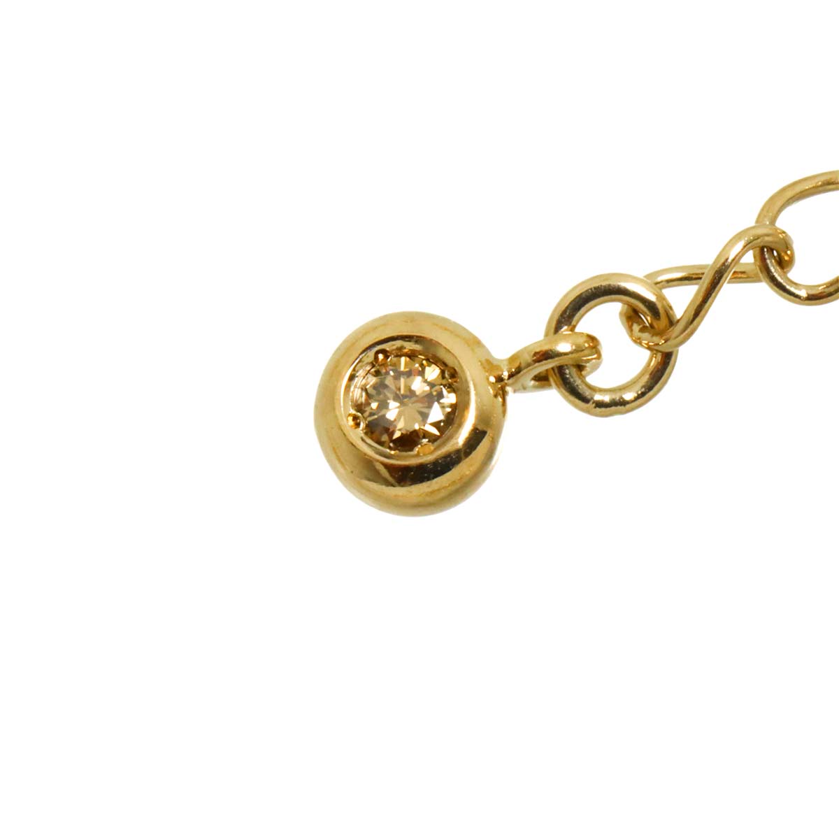 Brown Diamond 0.40ct Necklace 18K Brown Gold 750
