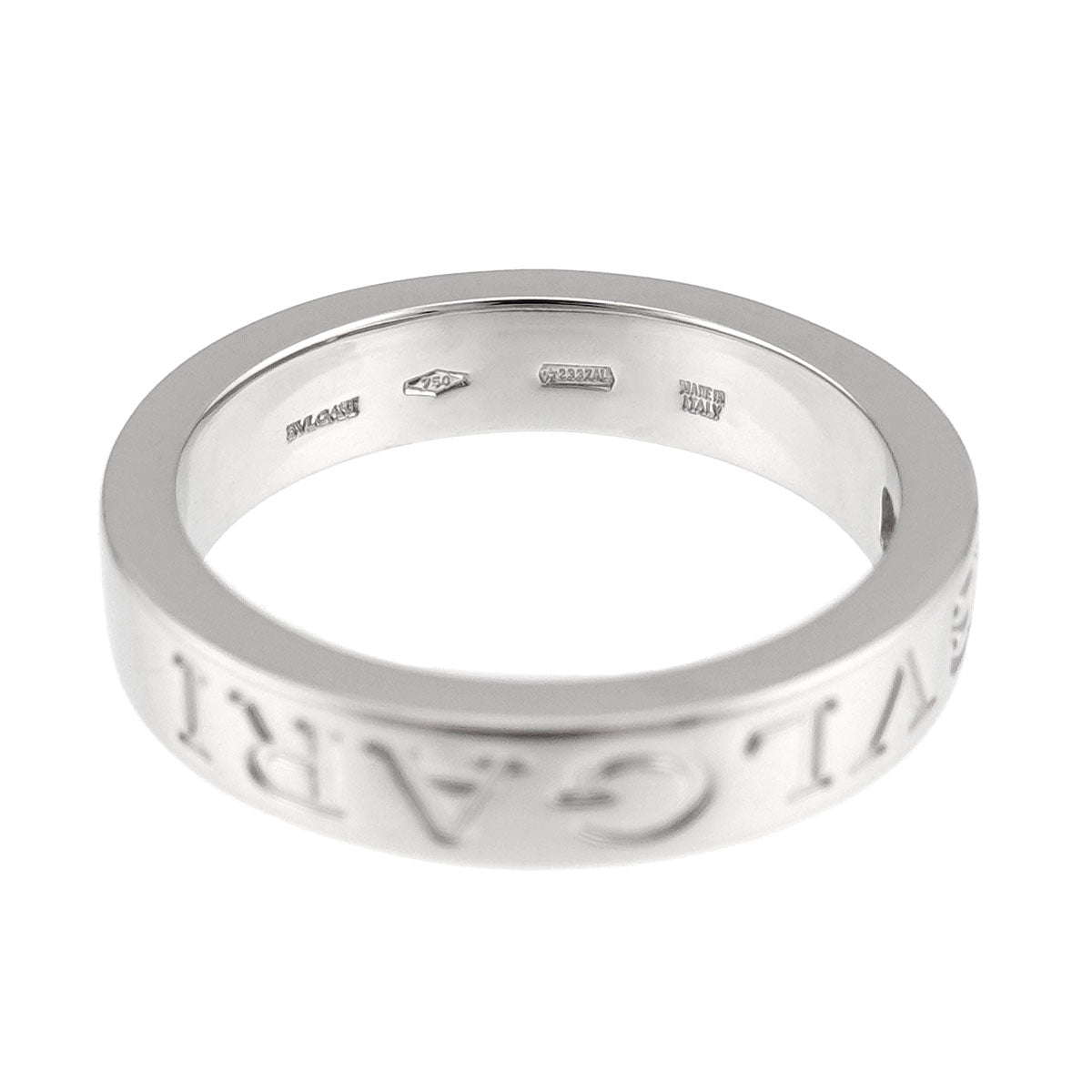 B-ZERO1 Diamond Ring 18K WG 750 size5.25-5.5(US)