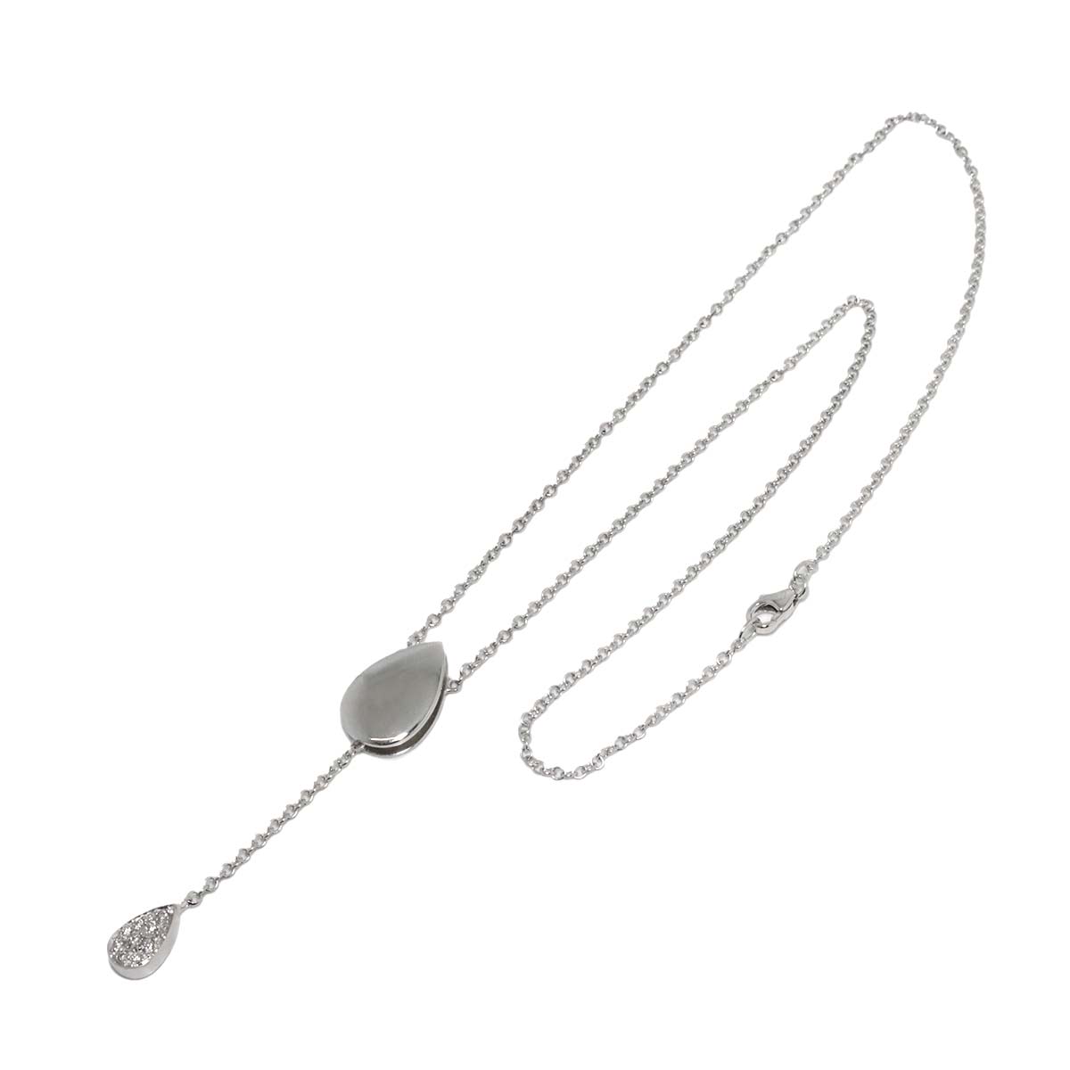 Magic Reflections Diamond Necklace 18K White Gold 750