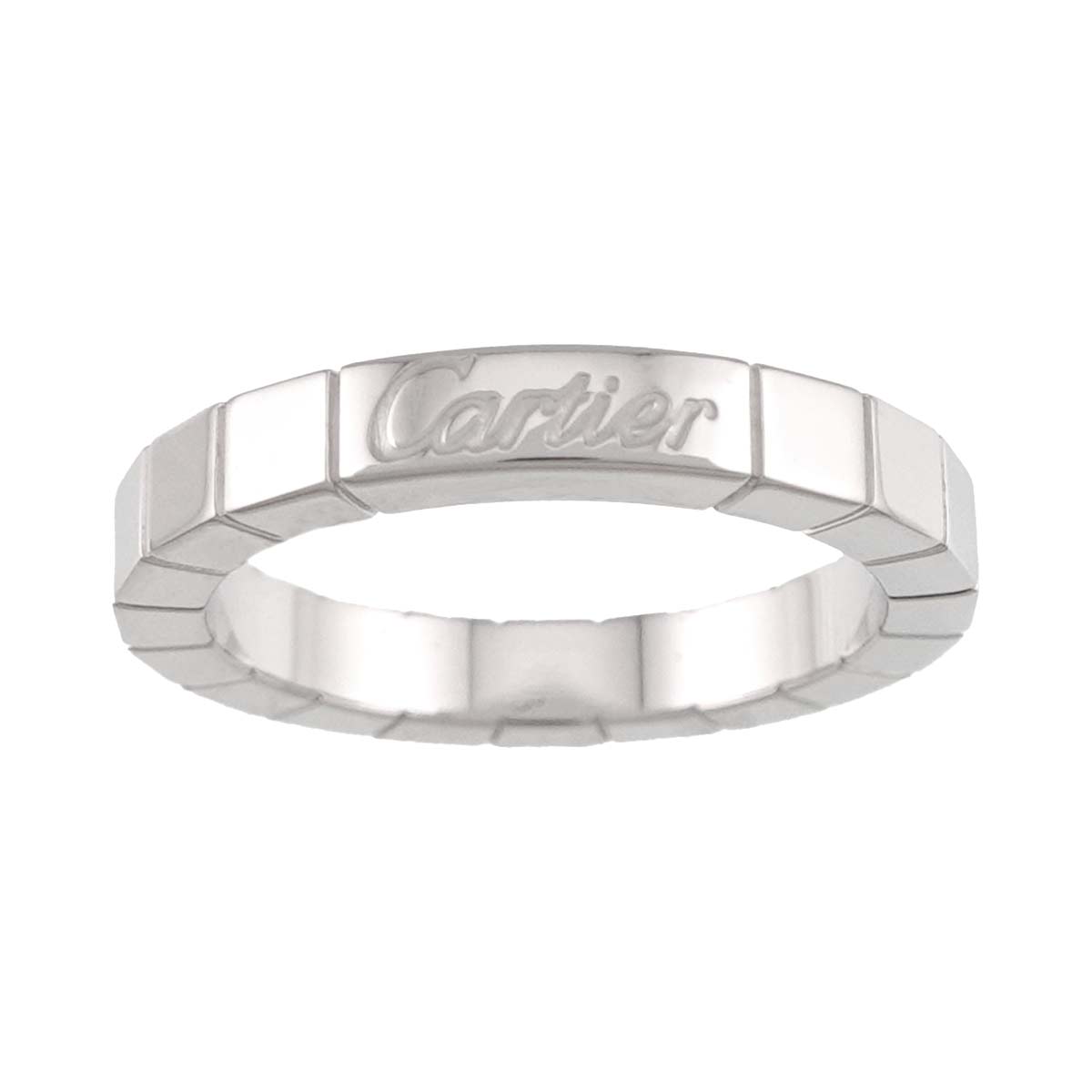 Laniere Ring 18K White Gold 750 Size50 5-5.25(US)