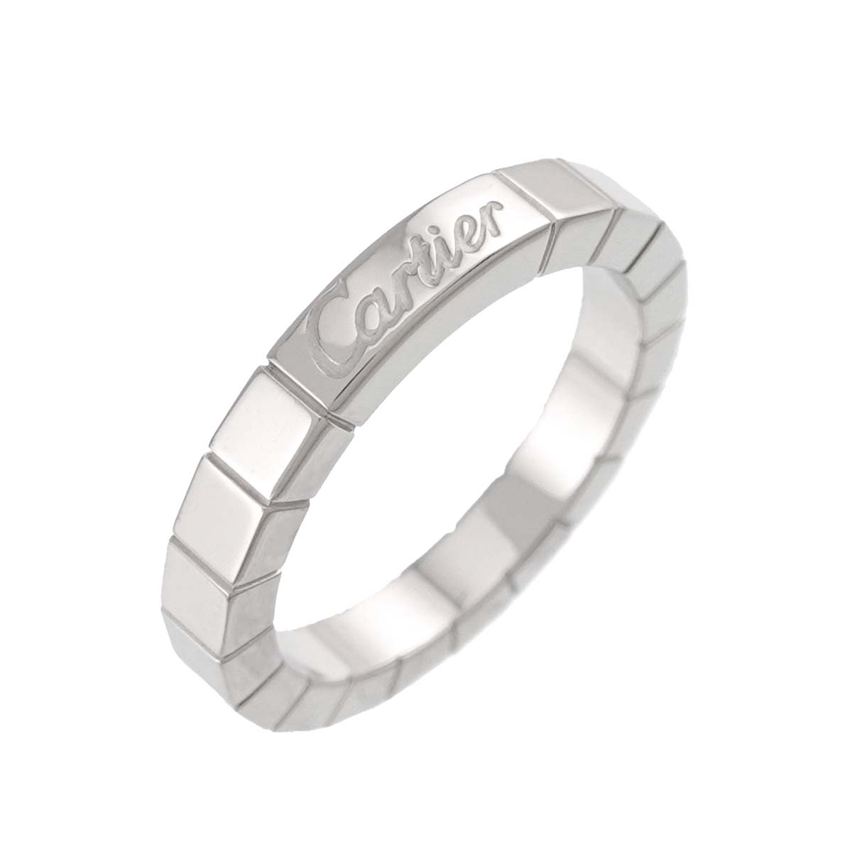 Laniere Ring 18K White Gold 750 Size50 5-5.25(US)