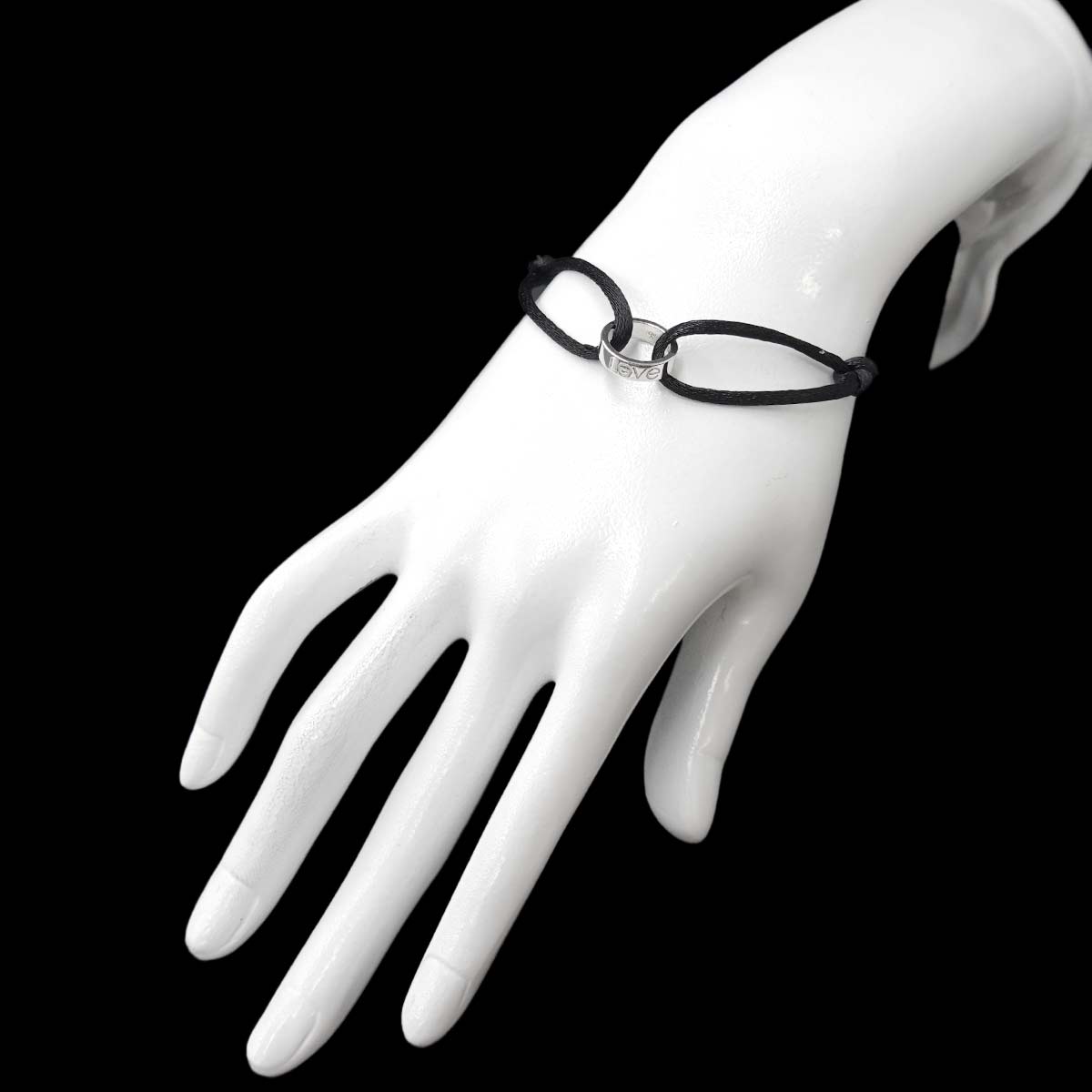 Love Charity Bracelet 18K White Gold 750