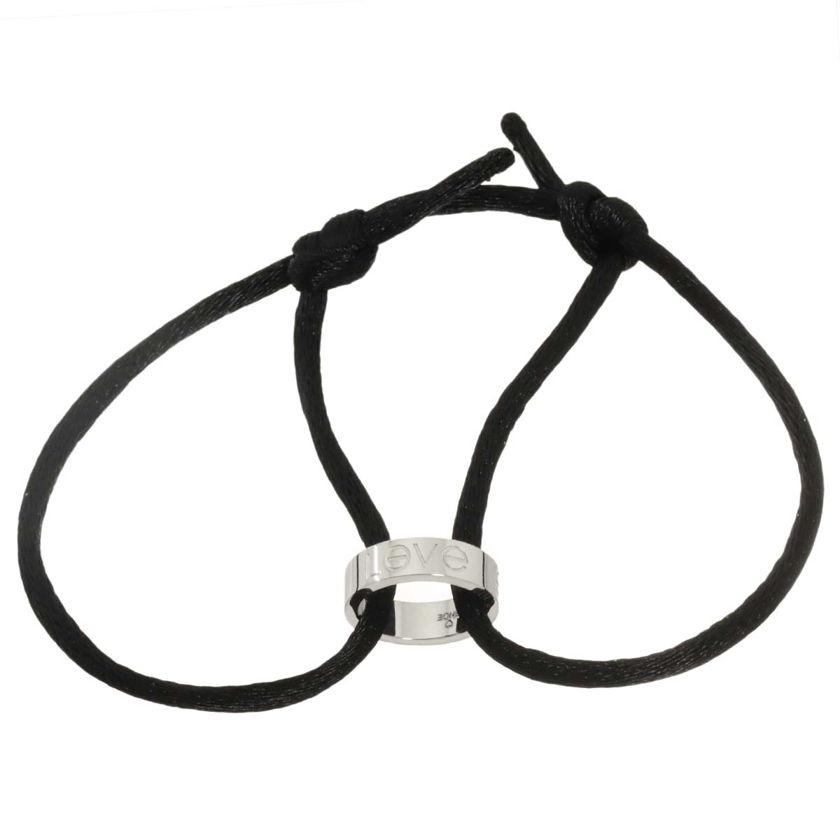 Love Charity Bracelet 18K White Gold 750